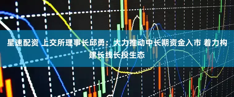 星速配资 上交所理事长邱勇：大力推动中长期资金入市 着力构建长线长投生态