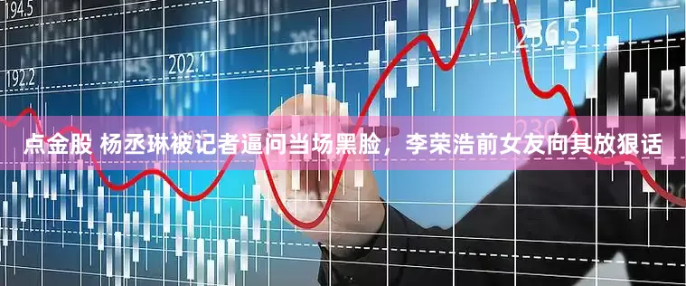 点金股 杨丞琳被记者逼问当场黑脸，李荣浩前女友向其放狠话